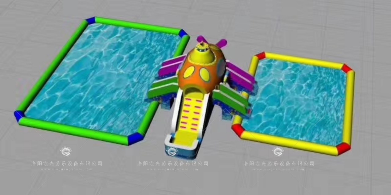 苏州深海潜艇儿童乐园充气游泳池